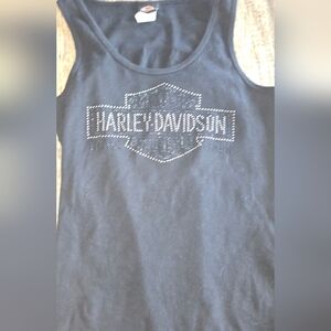 Harley-Davidson Black Embellished Tank Size Medium  New Port Richey,Florida